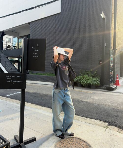 PARTIMENTO(パルティメント)の「VTG ウォッシュドサンライトボールキャップアイボリー(キャップ・レディース・その他・ONE SIZE)」の4枚目の写真