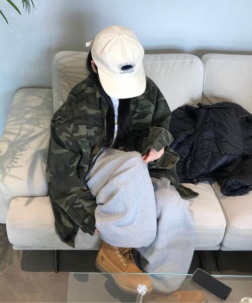 PARTIMENTO(パルティメント)の「VTG ウォッシュドサンライトボールキャップアイボリー(キャップ・レディース・その他・ONE SIZE)」の9枚目の写真