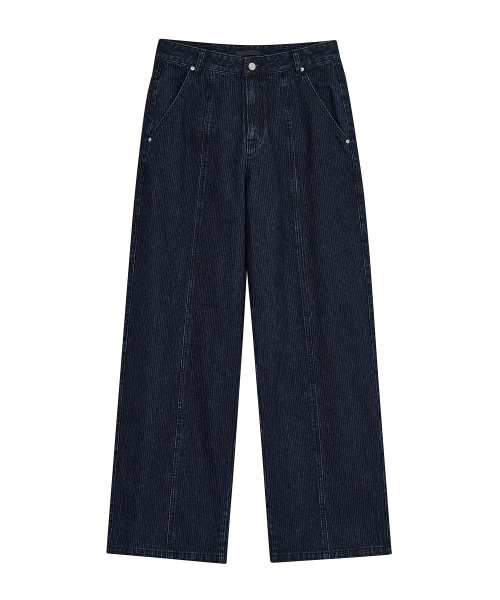 DEFGARMENTS（デフグラメンツ）の「TEXTURE DENIM PANTS [INDIGO]（デニムパンツ・レディース・その他・X-SMALL/SMALL/MEDIUM/LARGE）」の8枚目の写真