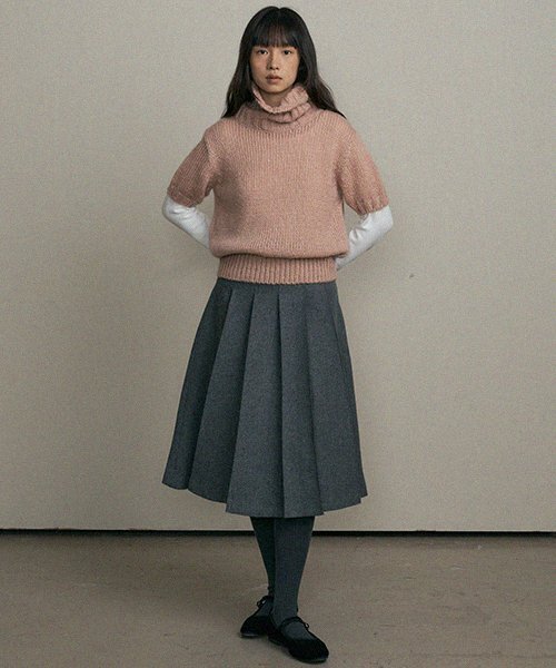 LINGSEOUL(リングソウル)の「mohair turtleneck knit -pink(ニット/セーター・レディース・その他・FREE)」の2枚目の写真