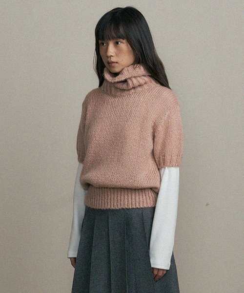 LINGSEOUL(リングソウル)の「mohair turtleneck knit -pink(ニット/セーター・レディース・その他・FREE)」の3枚目の写真