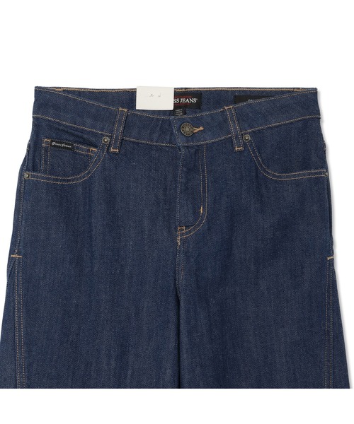 GUESS JEANS G11 Wide Leg Twisted デニムパンツ ワイドジーンズ