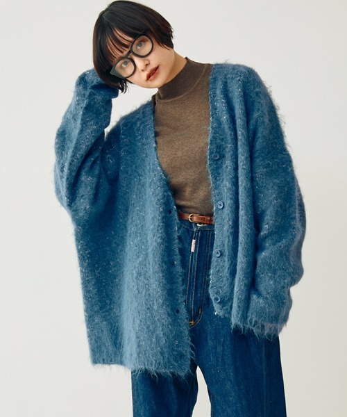 Crisp（クリスプ）の「ハイネックベーシックニット（ニット/セーター・レディース・ブラウン/ワイン/アイボリー・FREE）」の9枚目の写真