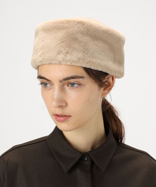 La Maison de Lyllis（メゾンドリリス）の「La Maison de Lyllis NIEV ハット（ハット・レディース・ベージュ・FREE）」の2枚目の写真