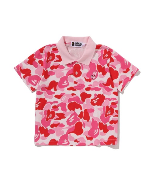 ABC CAMO CROPPED POLO SHIRT（ポロシャツ）｜A BATHING APE（ア