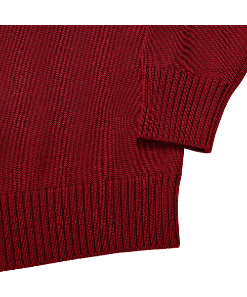 sortie(ソルティ)の「Saddle Crew neck Knit (Red)(ニット/セーター・メンズ・その他・LARGE/X-LARGE)」の4枚目の写真