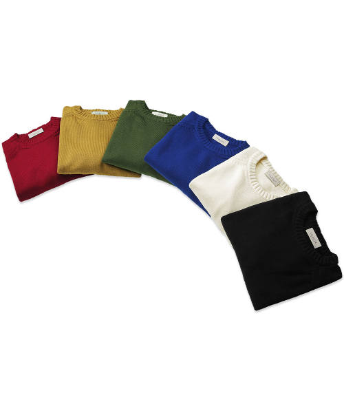 sortie(ソルティ)の「Saddle Crew neck Knit (Red)(ニット/セーター・メンズ・その他・LARGE/X-LARGE)」の8枚目の写真