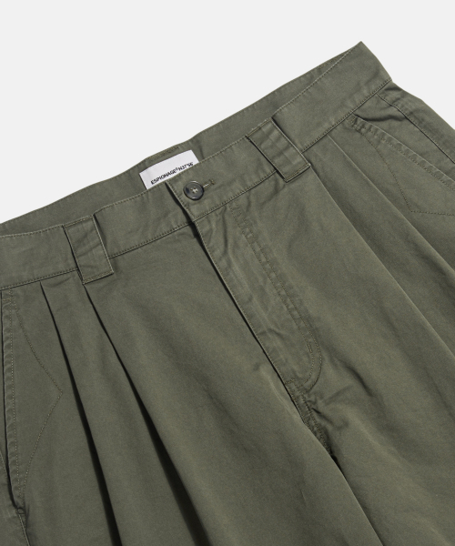 ESPIONAGE(エスピオナジ)の「Double Pleats Chino Shorts Grey Olive(その他パンツ・レディース・その他・LARGE/MEDIUM/X-LARGE)」の10枚目の写真