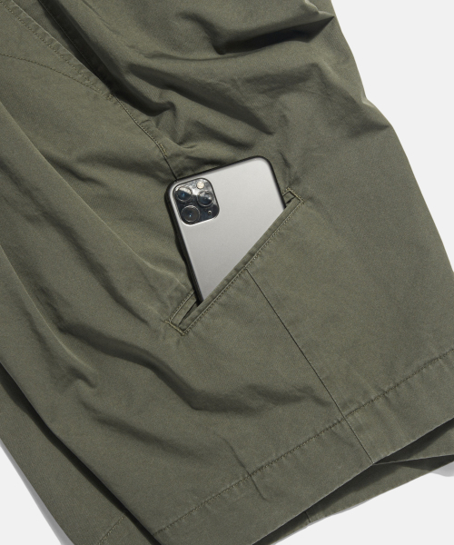 ESPIONAGE(エスピオナジ)の「Double Pleats Chino Shorts Grey Olive(その他パンツ・レディース・その他・LARGE/MEDIUM/X-LARGE)」の5枚目の写真