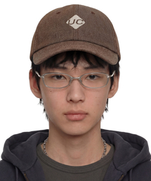 四季用デイリーベーシックソフトトップロゴ男女共用ボールキャップ野球帽DIA / AUTHENTIC B B / CP BROWN