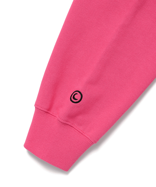 Cavish(カビシ)の「IVY HOODIE PINK(CV2EFUM402A)(パーカー・レディース・ピンク・SMALL/MEDIUM/LARGE)」の5枚目の写真