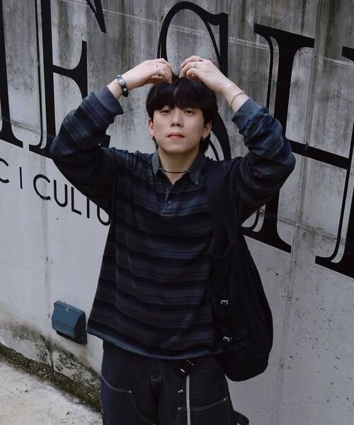 ENDOOR（エンドア）の「Vtg Evening stripe polo shirt (vtg navy)（ポロシャツ・メンズ・その他・1/2）」の8枚目の写真