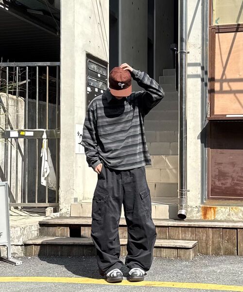ENDOOR（エンドア）の「Vtg Evening stripe polo shirt (vtg navy)（ポロシャツ・メンズ・その他・1/2）」の5枚目の写真
