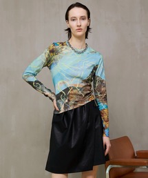 Layered Rib Top/レイヤードリブトップス（Tシャツ/カットソー