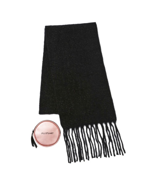 数量限定】ノベルティ付き フォックスカシミヤ ラメ入り ロング