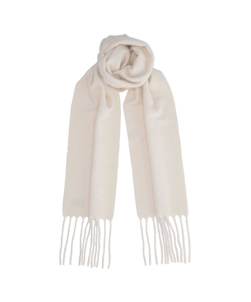 JILL STUART（ジルスチュアート）の「【数量限定】ノベルティ付き フォックスカシミヤ ラメ入り ロングマフラー（マフラー・レディース・ピンク/ホワイト/ブラック・FREE）」の5枚目の写真