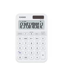 CASIO（カシオ）の「カラフル電卓 / ミニジャストタイプ / MW-C20D-WE-N（ステーショナリー）」