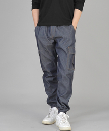 SAINTCREW（セントクルー）の「レトロラインカーゴジョガーパンツ RL-311CJ デニムライトインディゴ（デニムパンツ）」