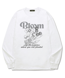 WISSY（ウィッシー）の「Bloom Long Sleeve T-Shirt (WLS028) White（Tシャツ/カットソー）」