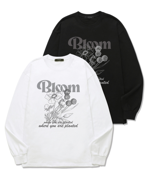 WISSY(ウィッシー)の「ブルーム 長袖Tシャツ (WLS028) ホワイト(Tシャツ/カットソー・レディース・その他・SMALL/MEDIUM/LARGE/X-LARGE/XX-LARGE)」の3枚目の写真