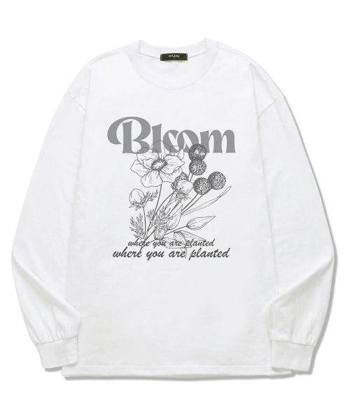 WISSY(ウィッシー)の「ブルーム 長袖Tシャツ (WLS028) ホワイト(Tシャツ/カットソー・レディース・その他・SMALL/MEDIUM/LARGE/X-LARGE/XX-LARGE)」の4枚目の写真