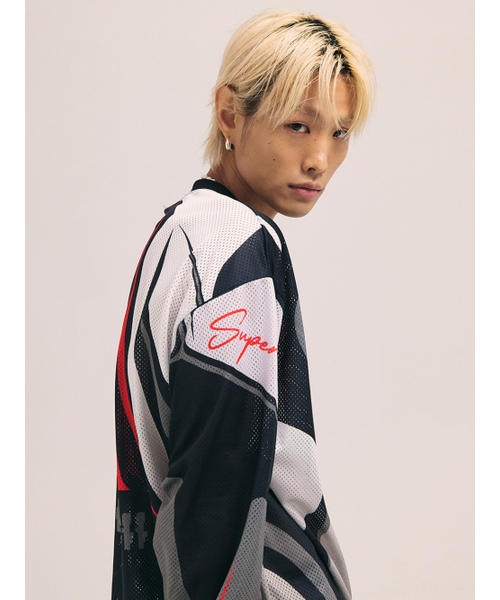 AKECII(アケシ)の「スピディメッシュジャージロングスリーブ-カーキ(Tシャツ/カットソー・メンズ・その他・MEDIUM/LARGE)」の5枚目の写真