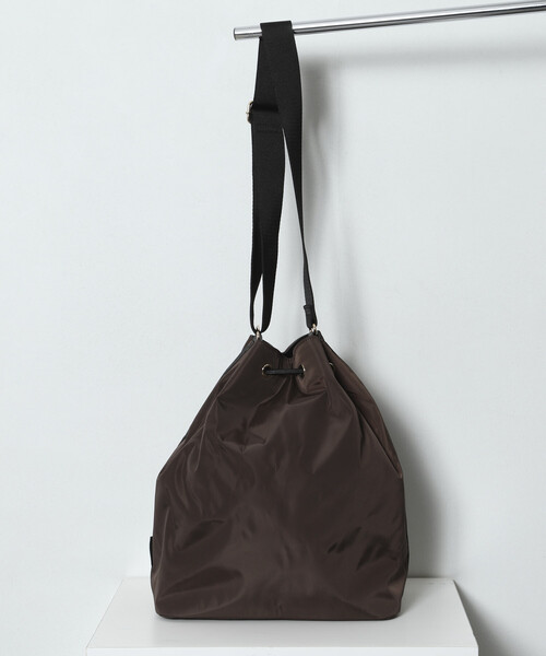 OUTDOOR PRODUCTS（アウトドアプロダクツ）の「OUTDOOR PRODUCTS × Firsthand/アウトドアプロダクツ 別注 巾着ショルダー トートバッグ（トートバッグ・レディース・ベージュ/ブラック/ブラウン・ONE SIZE）」の13枚目の写真