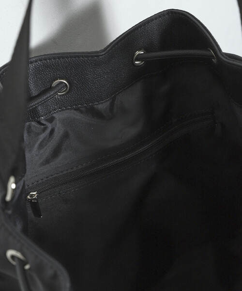 OUTDOOR PRODUCTS（アウトドアプロダクツ）の「OUTDOOR PRODUCTS × Firsthand/アウトドアプロダクツ 別注 巾着ショルダー トートバッグ（トートバッグ・レディース・ベージュ/ブラック/ブラウン・ONE SIZE）」の21枚目の写真