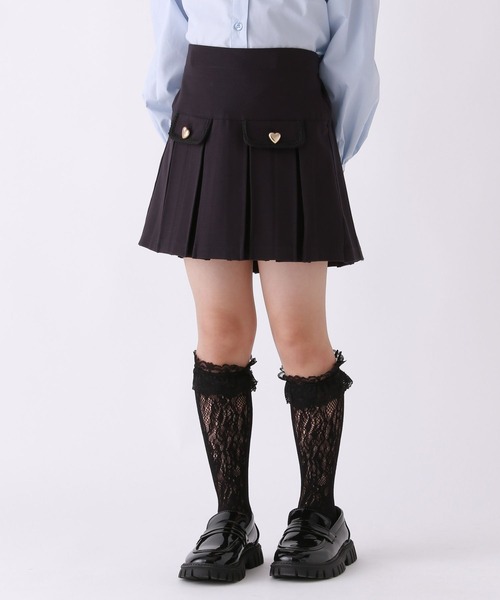 repipi armario(レピピ アルマリオ)の「【10C REPIPI】【セレモニー】プリーツスカート(スカート・キッズ・ブラック系その他/ホワイト系その他/ネイビー・130cm/120cm)」の18枚目の写真