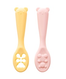 reliev（リリーブ）の「reliev リリーブ ファースト離乳食スプーン 2本セット クマ型（ベビーギフト）」