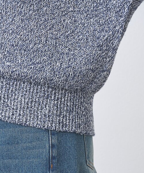 RIVE DROITE（リヴドロワ）の「【ワンショルやオフショルにも！】ペーパーMIXニット（ニット/セーター・レディース・ベージュ/イエロー/ブルー・FREE）」の5枚目の写真