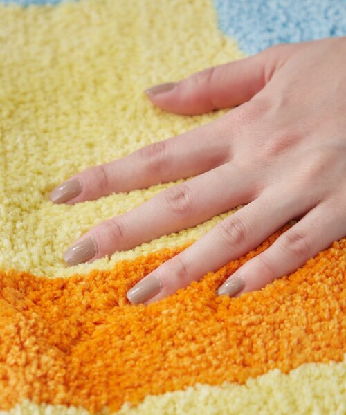 SAHIR(サヒール)の「【SAHIR サヒール】Floor mat フロアマット(ラグ/マット・レディース・ピンク/グリーン/オレンジ・0)」の12枚目の写真