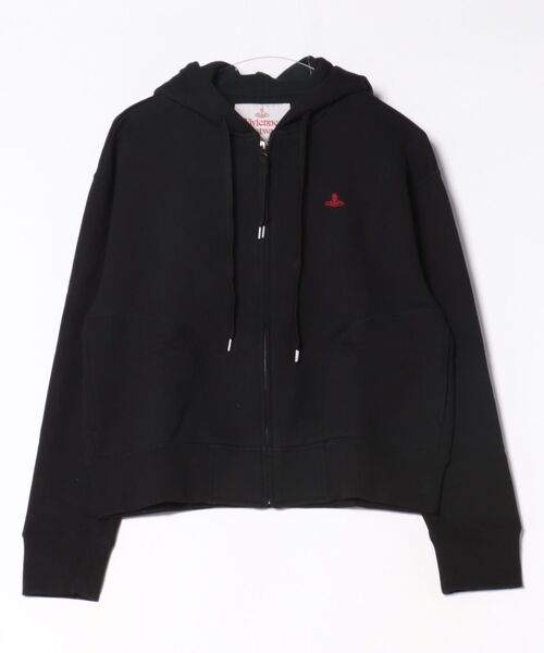 ｵｰｶﾞﾆｯｸｺｯﾄﾝ裏毛ｼﾞｯﾌﾟﾌｰﾃﾞｨｰ（その他アウター）｜Vivienne Westwood