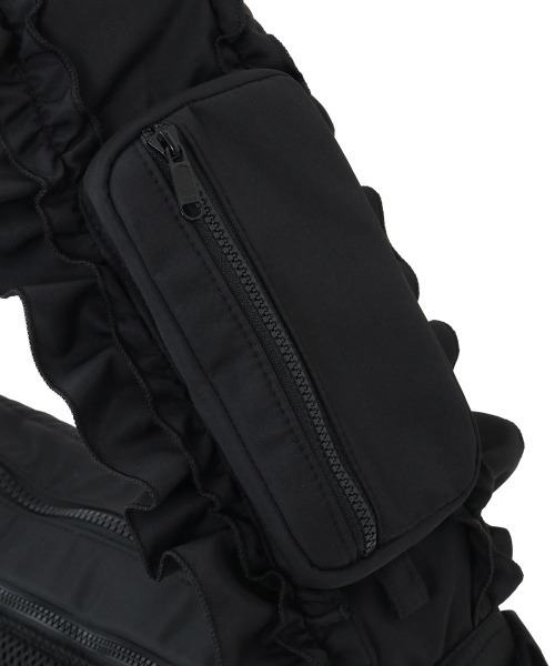 Candy Stripper（キャンディストリッパー）の「FRILL FRILL MESH バッグ（ショルダーバッグ・レディース・グレー/ブラック・FREE）」の20枚目の写真