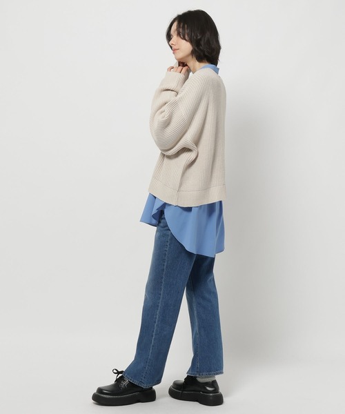 niko and...（ニコアンド）の「2WAYアソートプリントニット（ニット/セーター・レディース・アイボリー/グレー/ネイビー/ピンク・LARGE/MEDIUM）」の22枚目の写真