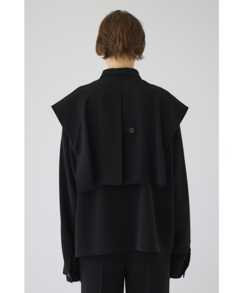 RIM.ARK(リムアーク)の「Flap design JK like SH フラップデザイン ジャケットライクシャツ(シャツ/ブラウス・レディース・ブラック/アイボリー/ネイビー・FREE)」の11枚目の写真