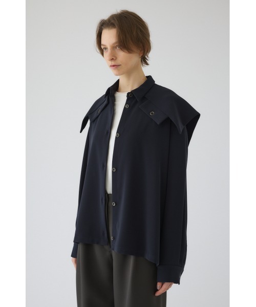 RIM.ARK(リムアーク)の「Flap design JK like SH フラップデザイン ジャケットライクシャツ(シャツ/ブラウス・レディース・ブラック/アイボリー/ネイビー・FREE)」の18枚目の写真
