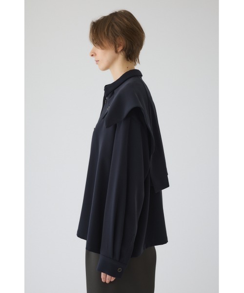 RIM.ARK(リムアーク)の「Flap design JK like SH フラップデザイン ジャケットライクシャツ(シャツ/ブラウス・レディース・ブラック/アイボリー/ネイビー・FREE)」の19枚目の写真