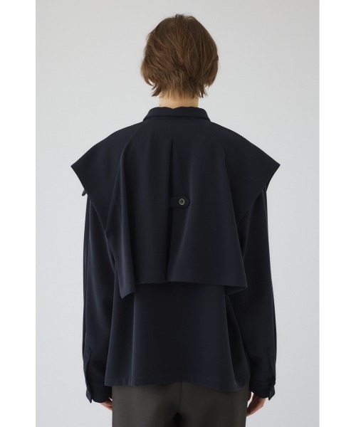 RIM.ARK(リムアーク)の「Flap design JK like SH フラップデザイン ジャケットライクシャツ(シャツ/ブラウス・レディース・ブラック/アイボリー/ネイビー・FREE)」の20枚目の写真