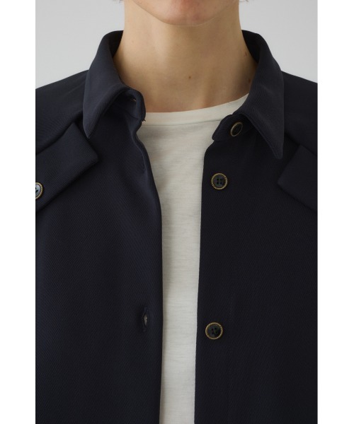 RIM.ARK(リムアーク)の「Flap design JK like SH フラップデザイン ジャケットライクシャツ(シャツ/ブラウス・レディース・ブラック/アイボリー/ネイビー・FREE)」の21枚目の写真