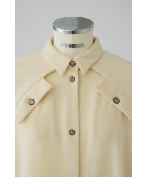 Flap design JK like SH フラップデザイン ジャケットライクシャツ