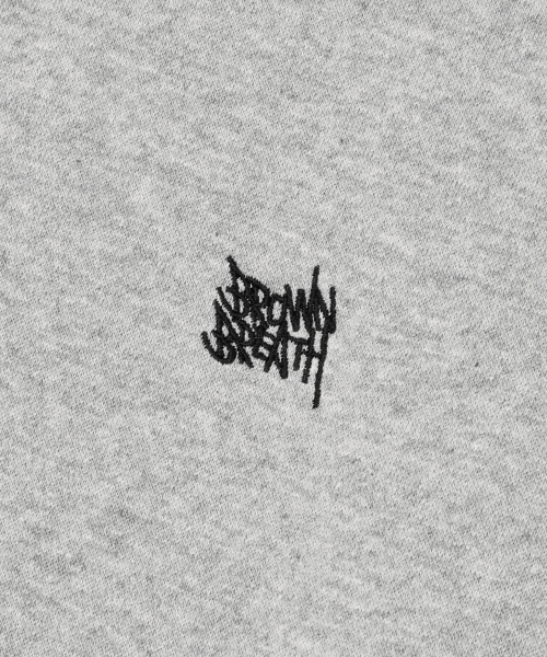BROWNBREATH（ブラウンブレス）の「TAG HOODIE - MELANGE GREY（パーカー・レディース・その他・S/M/L/XL/2XL）」の4枚目の写真