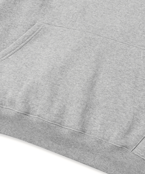BROWNBREATH（ブラウンブレス）の「TAG HOODIE - MELANGE GREY（パーカー・レディース・その他・S/M/L/XL/2XL）」の5枚目の写真
