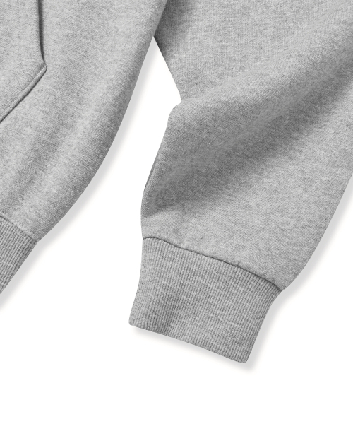 BROWNBREATH（ブラウンブレス）の「TAG HOODIE - MELANGE GREY（パーカー・レディース・その他・S/M/L/XL/2XL）」の6枚目の写真