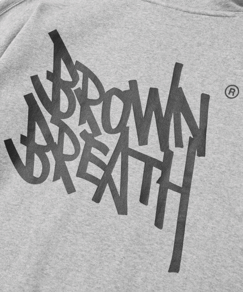 BROWNBREATH（ブラウンブレス）の「TAG HOODIE - MELANGE GREY（パーカー・レディース・その他・S/M/L/XL/2XL）」の8枚目の写真