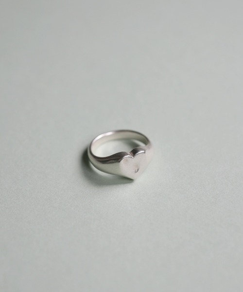 TEN.（テン）の「SILVER925 ハートシグネットリング（リング・レディース・シルバー・#7/#5/#3）」の8枚目の写真