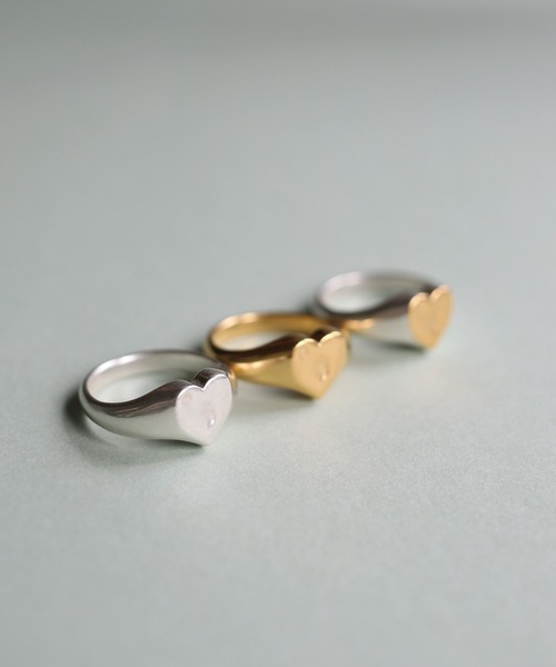 TEN.（テン）の「SILVER925 ハートシグネットリング（リング・レディース・シルバー・#7/#5/#3）」の9枚目の写真