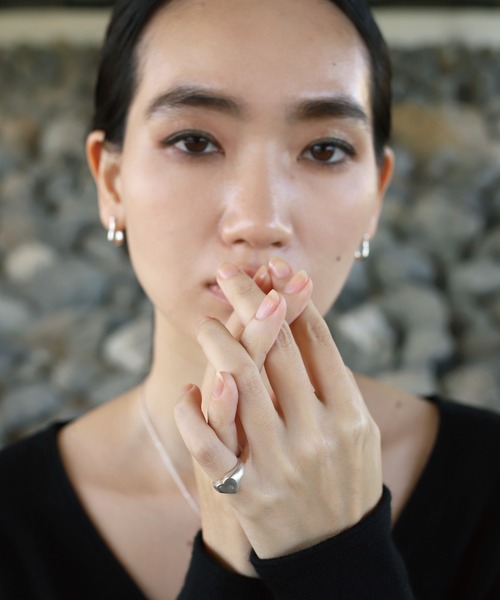 TEN.（テン）の「SILVER925 ハートシグネットリング（リング・レディース・シルバー・#7/#5/#3）」の6枚目の写真