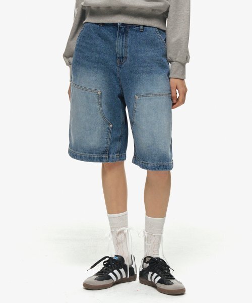 7 denim pants (blue)