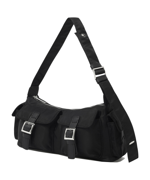 COVERNAT WOMAN（カバーナットウーマン）の「クローバーハート グロッシー 2ポケットショルダーバッグ Black（ショルダーバッグ・レディース・その他・FREE）」の3枚目の写真